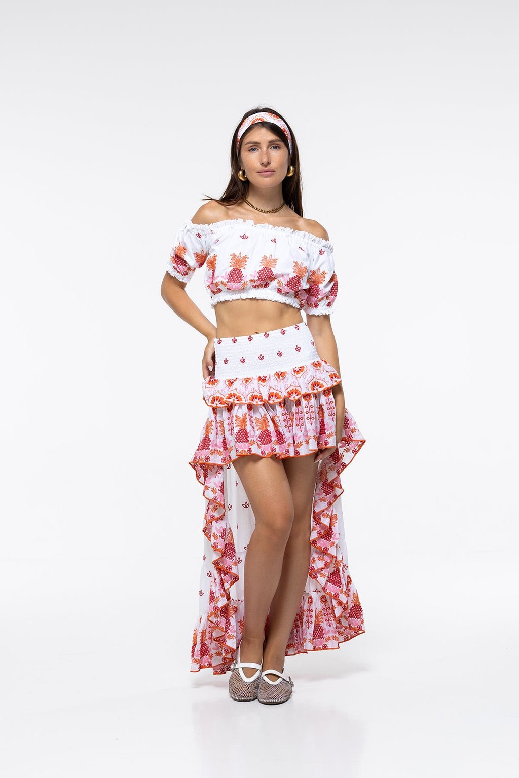 Top Jenna - Peach Pineapple