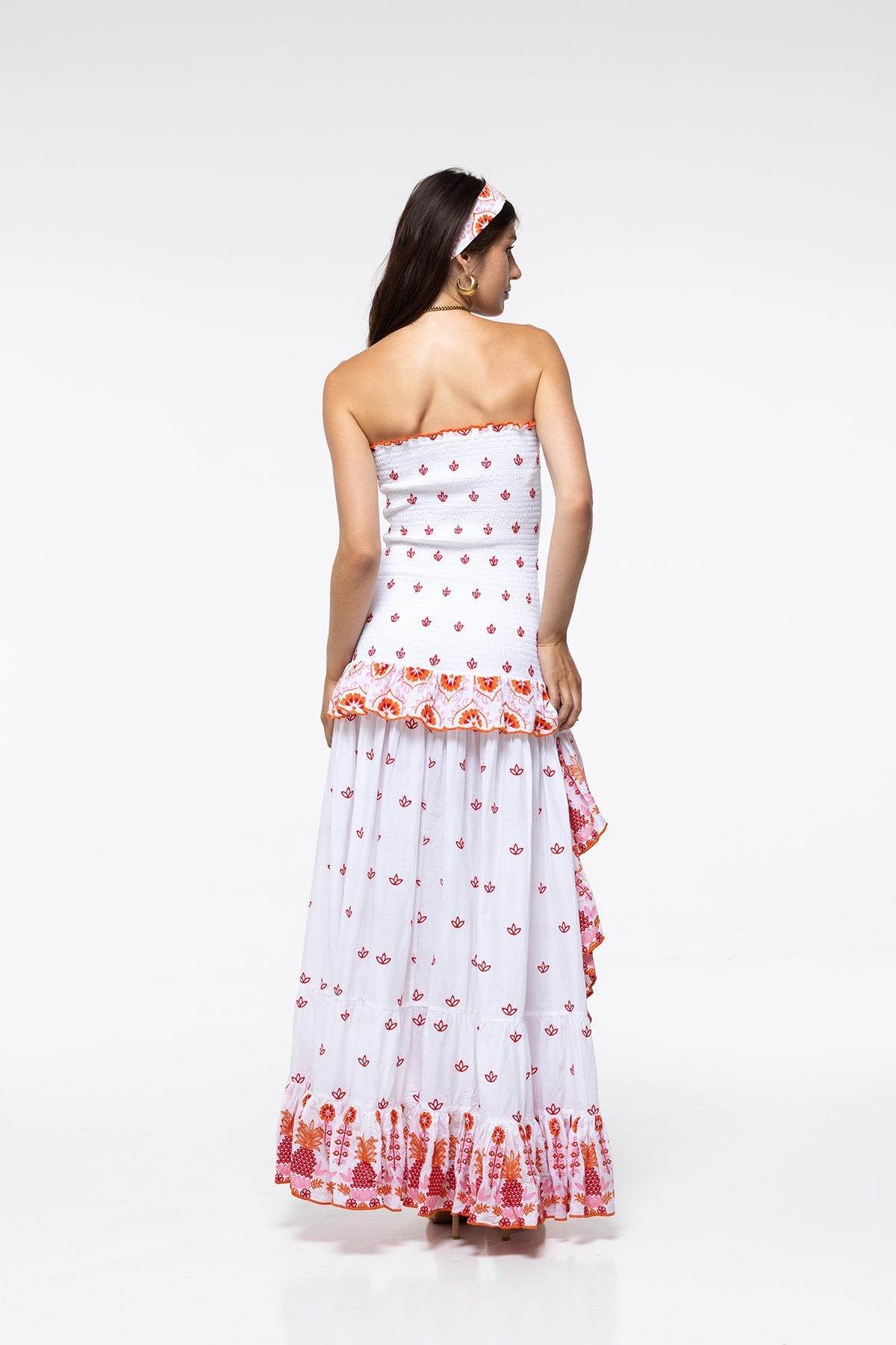 Vestido Livi - Peach Pineapple