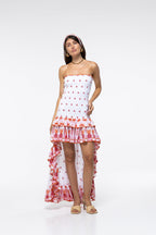 Vestido Livi - Peach Pineapple