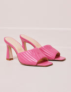 Martha fuchsia leather mule - M.Moustache