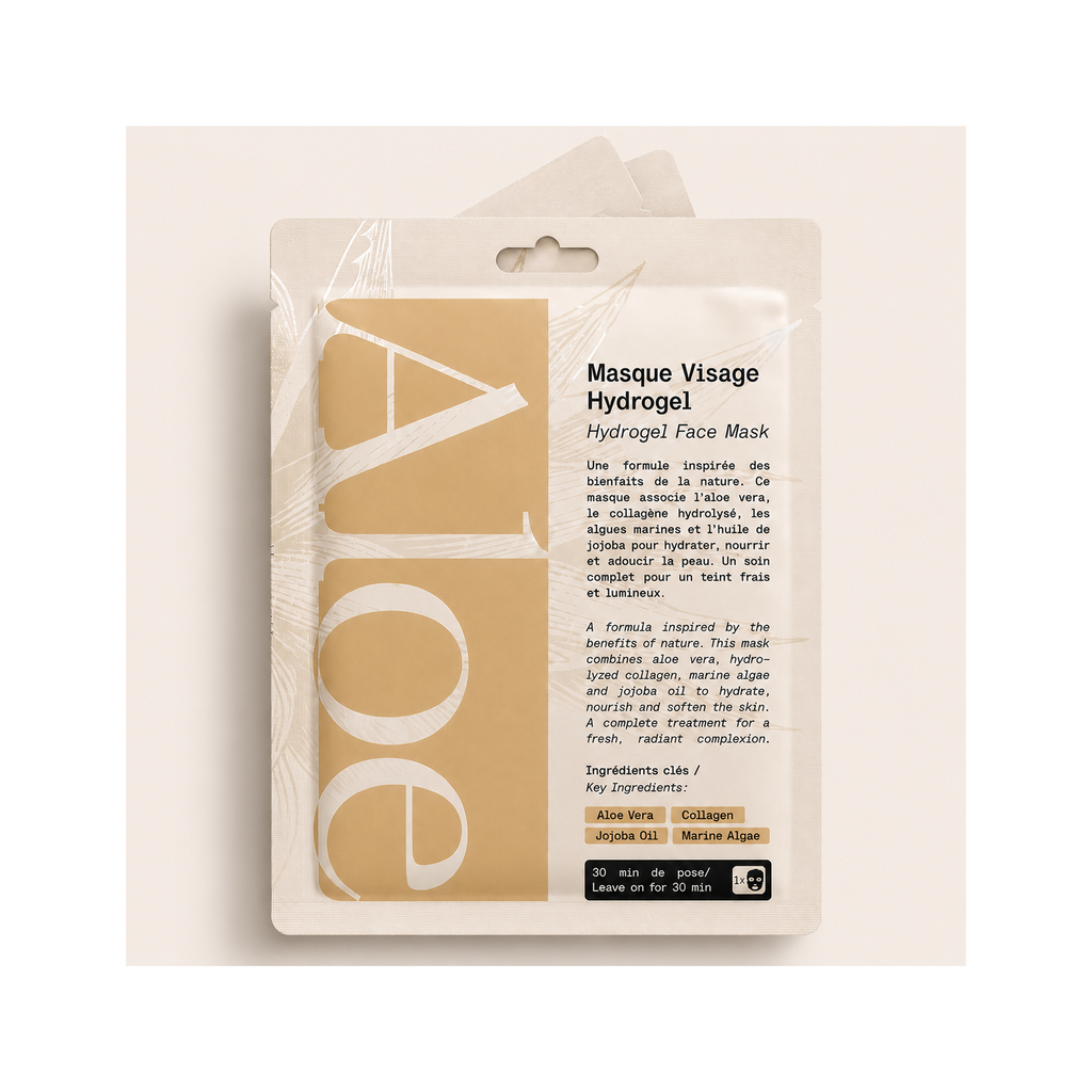15 masques hydrogel + 1 pot de patchs offert