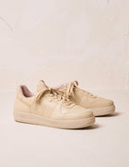 Zapatillas bajas Maxence H - Piel color crema