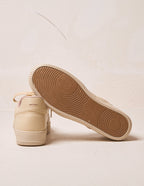 Zapatillas bajas Maxence H - Piel color crema
