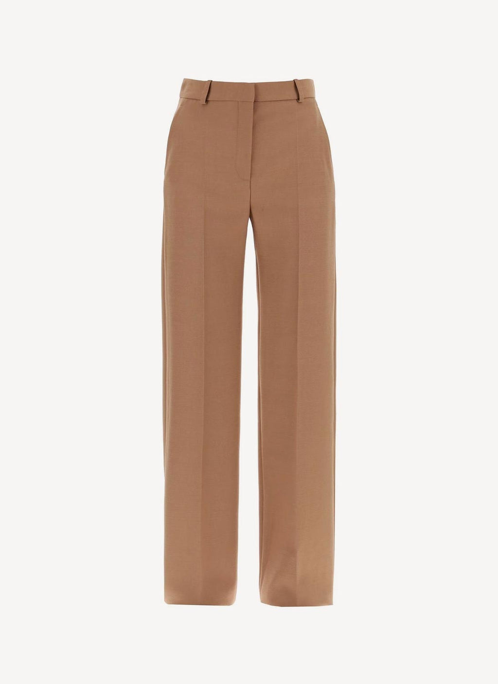 Stella Mc Cartney - Pantalon Ready-To-W Trousers Wool Flannel - Light Camel - Femme