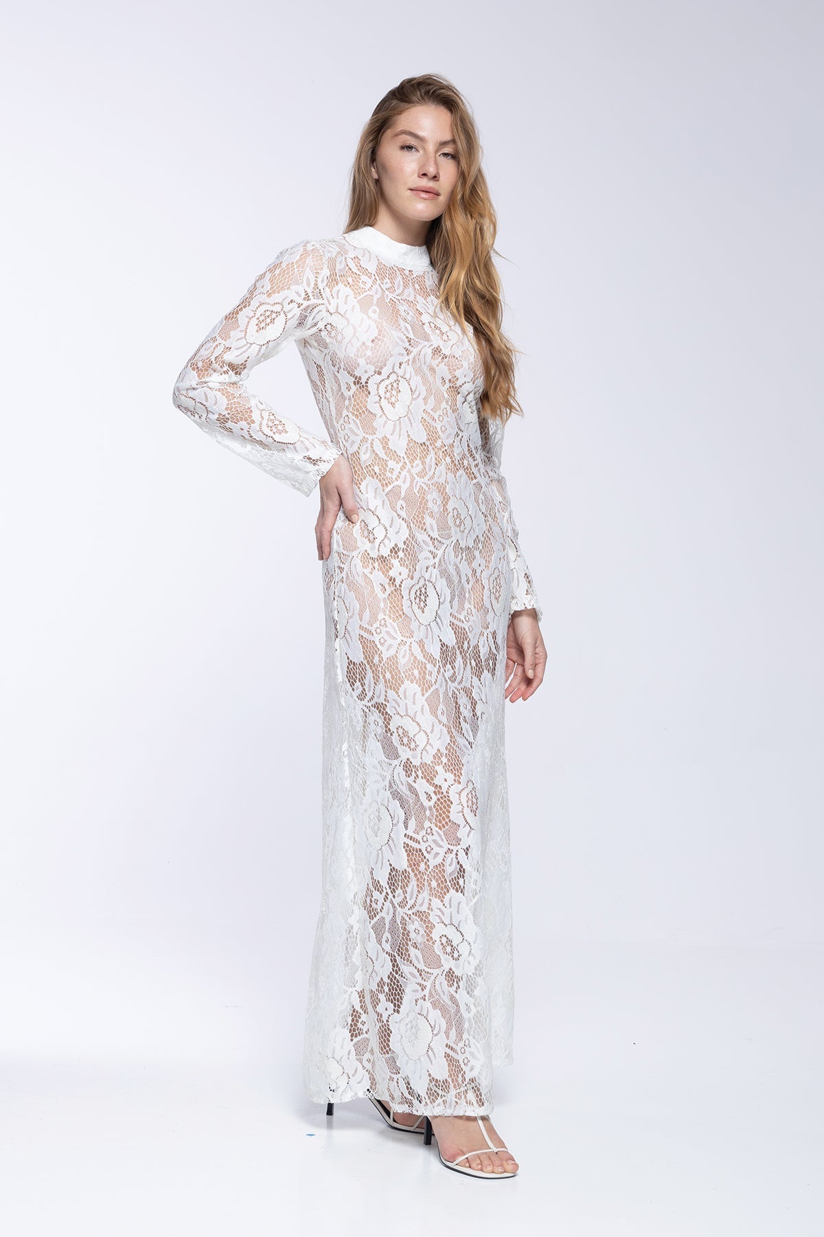 Vestido Meli - White Laces