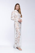 Vestido Meli - White Laces