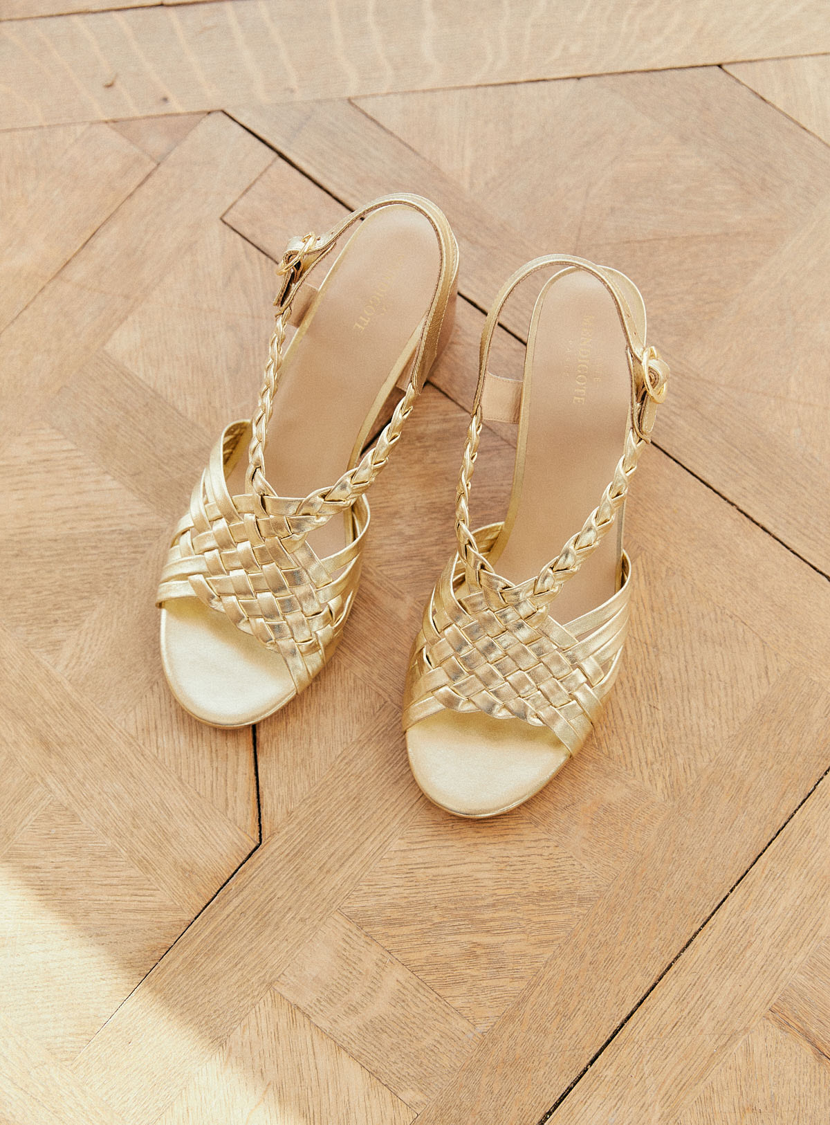 Sandales Mendy - Gold