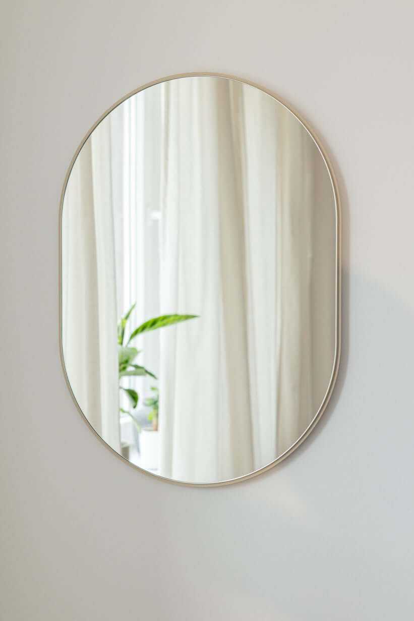 CAYA WALL MIRROR - Metallbude