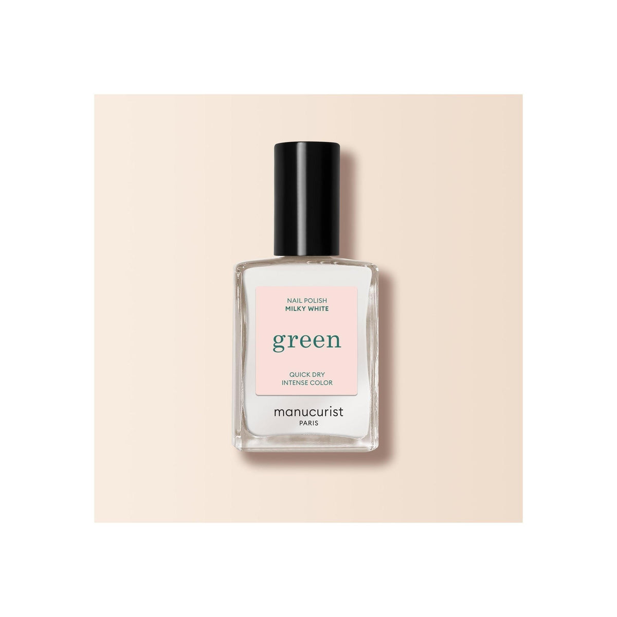 Nagellack-Duo Milky White & Glitzer Silver