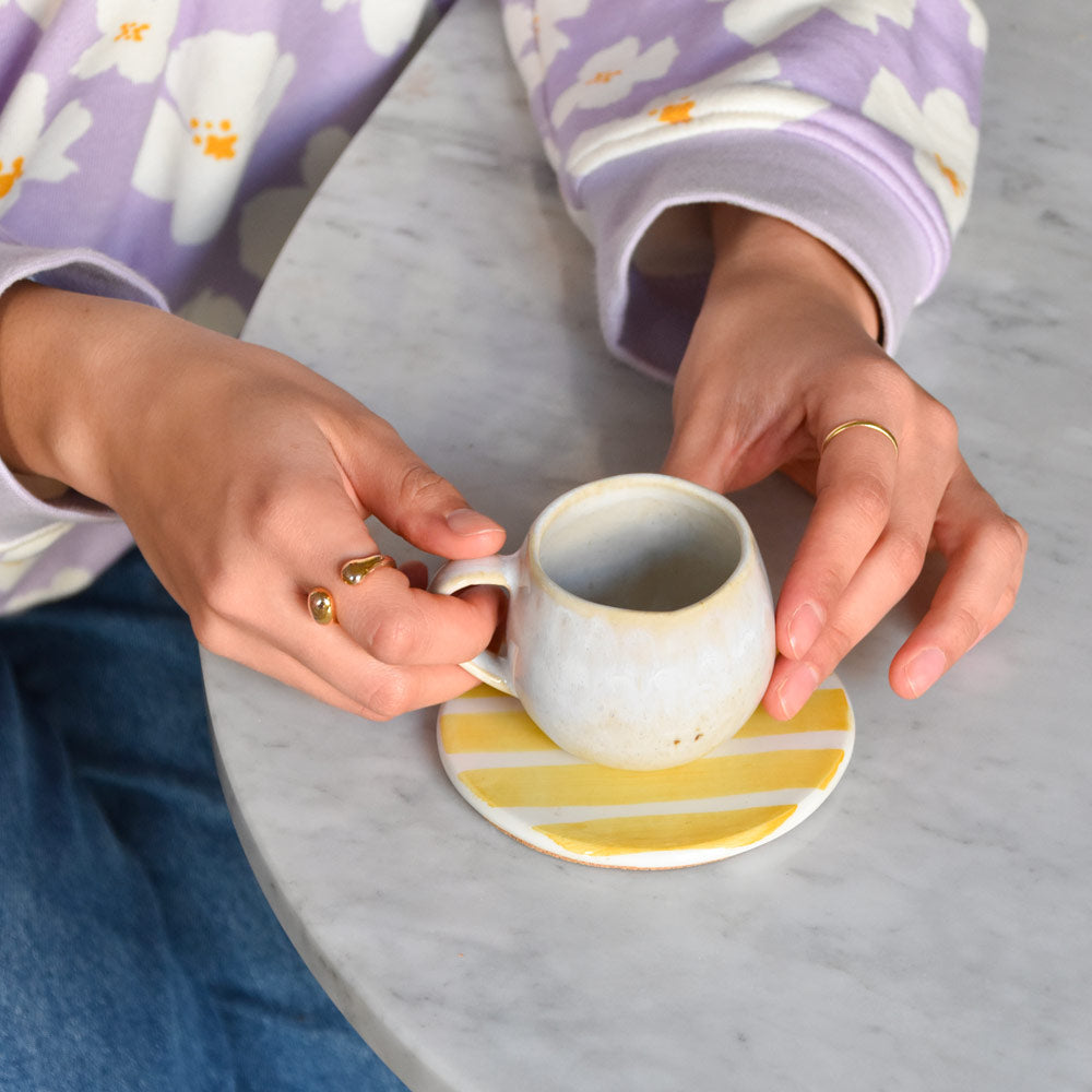 Mini Mug - Blanc Audacieux