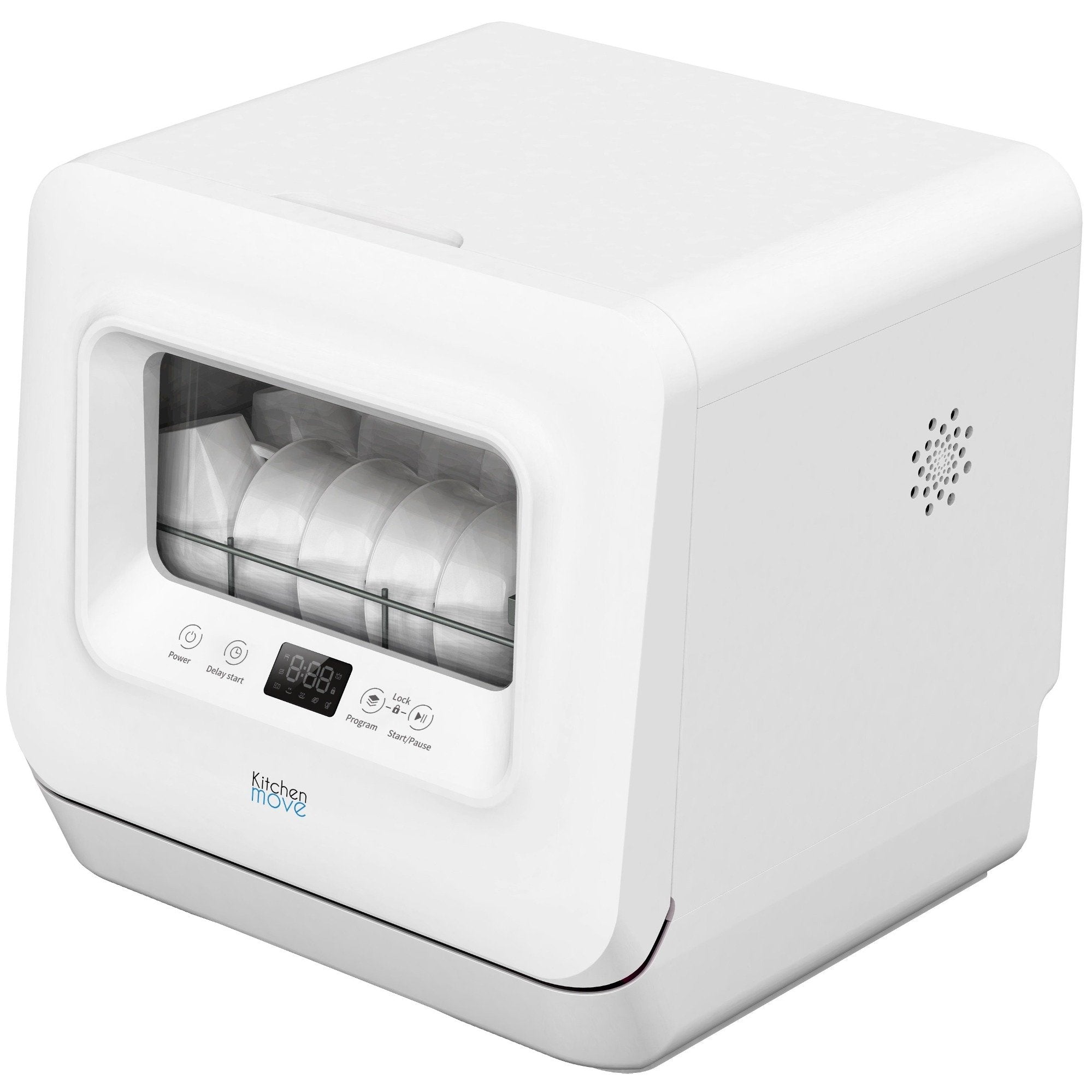 Compact Wash Clean Mini Dishwasher - White