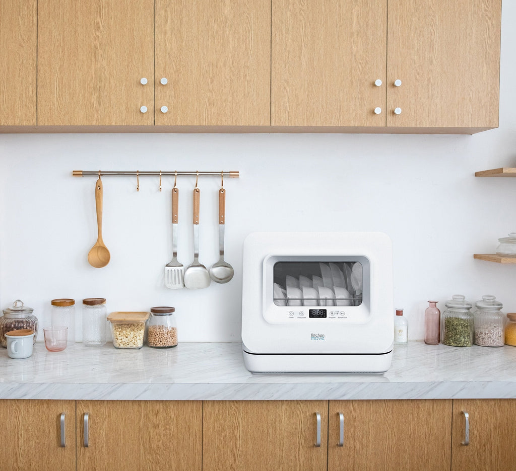 Compact Wash Clean Mini Dishwasher - White