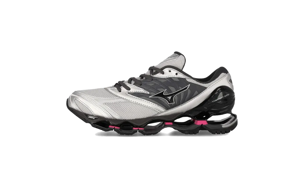 Mizuno - Wave Prophecy Ls Harbor Mist Black Fuschia Purple - Rose