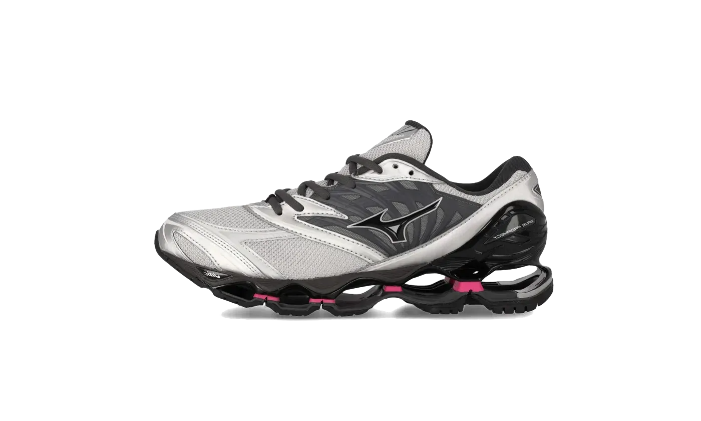 Mizuno - Wave Prophecy Ls Harbor Mist Black Fuschia Purple - Rose