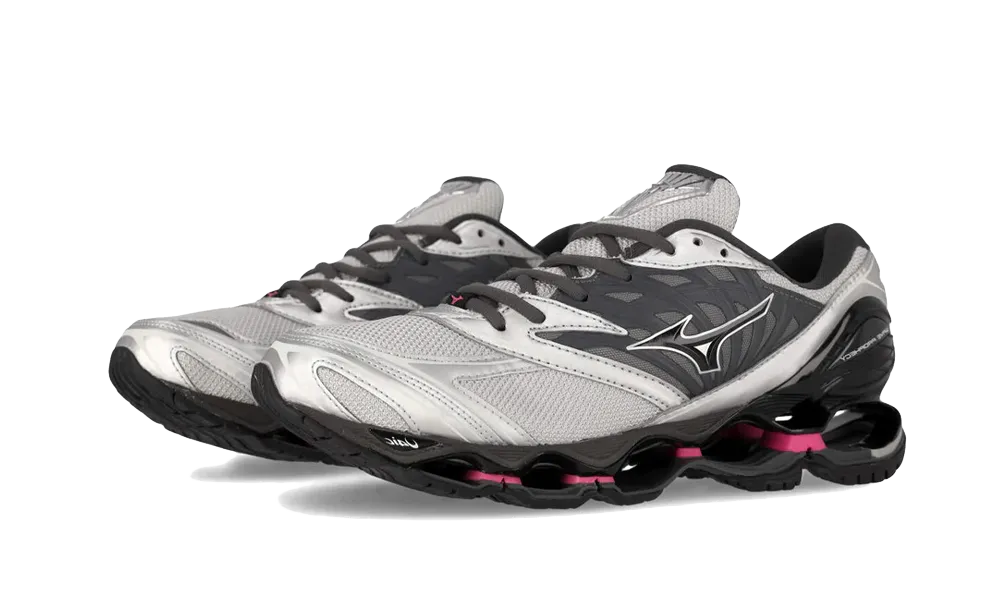Mizuno - Wave Prophecy Ls Harbor Mist Black Fuschia Purple - Rose