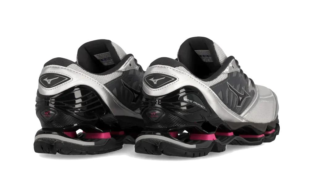 Mizuno - Wave Prophecy Ls Harbor Mist Black Fuschia Purple - Rose