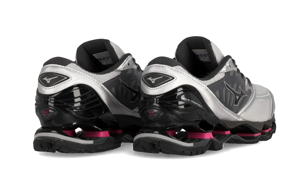 Mizuno - Wave Prophecy Ls Harbor Mist Black Fuschia Purple - Rose