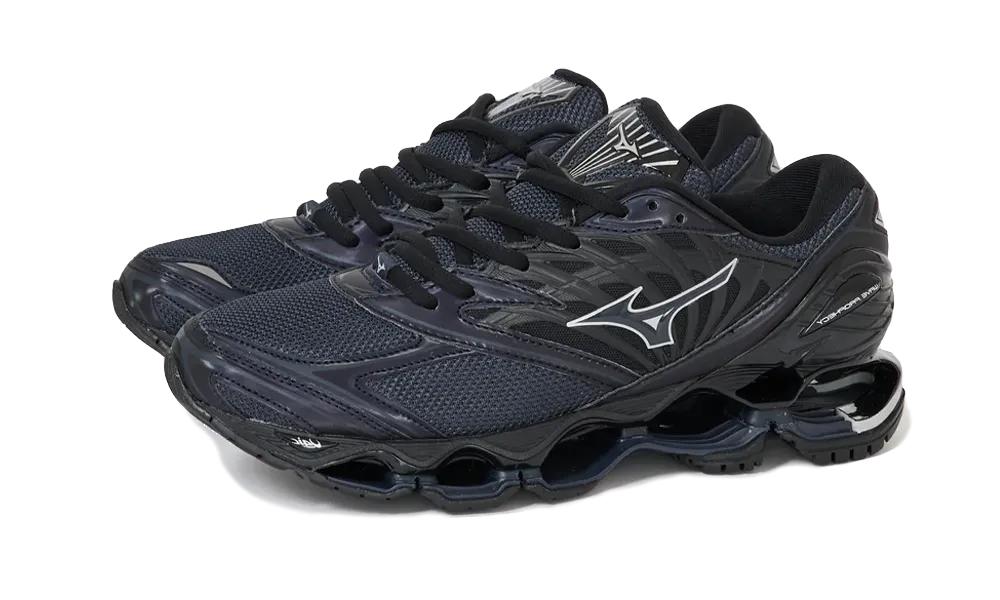 Mizuno - Wave Prophecy Ls Salute Navy Blazer Black - Noir