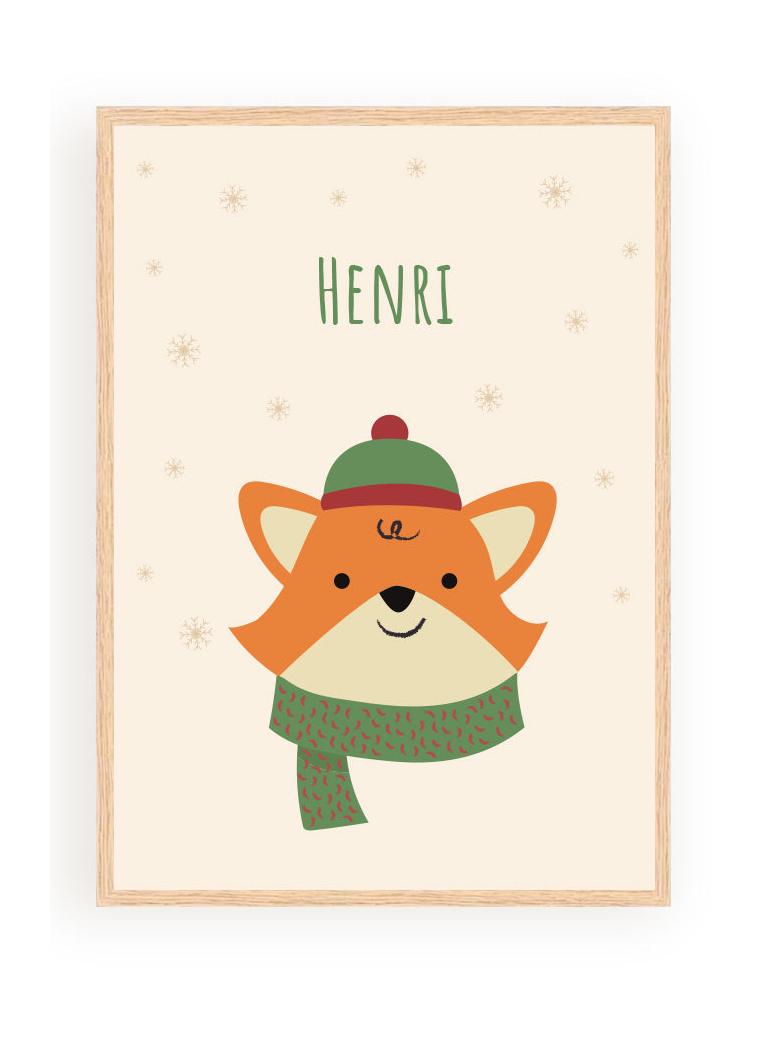 Personalized Posters - Christmas Animals