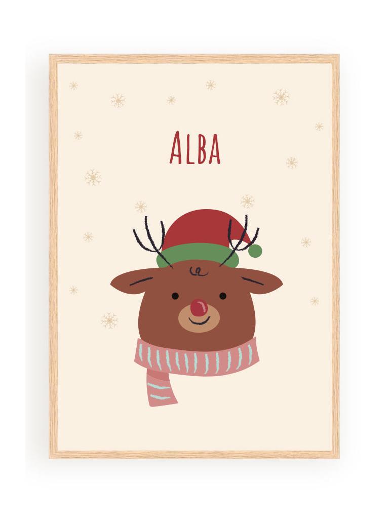 Personalized Posters - Christmas Animals
