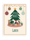 Póster personalizado - Salón navideño