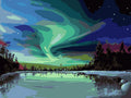 Paint By Numbers - Northern Lights