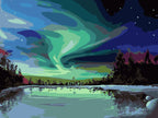 Paint By Numbers - Northern Lights