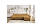 Sofá esquinero reversible convertible con arcón - 140x190 - Monaco - Pana