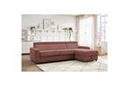 Sofá esquinero reversible convertible con arcón - 140x190 - Monaco - Pana