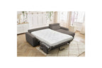 Sofá esquinero reversible convertible con arcón - 140x190 - Monaco - Pana