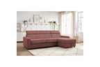 Sofá esquinero reversible convertible con arcón - 140x190 - Monaco - Pana