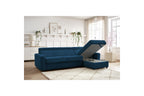 Sofá esquinero reversible convertible con arcón - 140x190 - Monaco - Pana