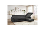 Sofá esquinero reversible convertible con arcón - 140x190 - Monaco - Pana