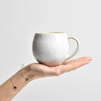 Grand Mug - Blanc Audacieux