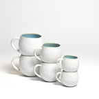 Mug Moyen - Bleu Água