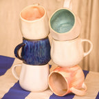 Grand Mug Onda - Bleu Abyssal