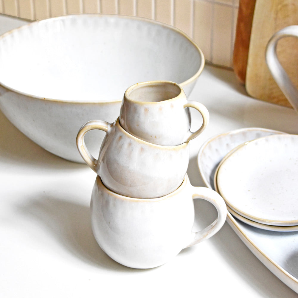 Grand Mug - Blanc Audacieux