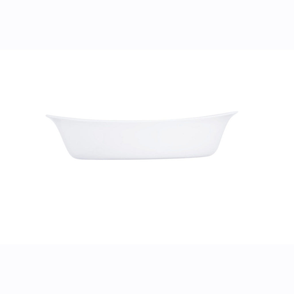 Smart Cuisine Carine - 2 Plats À Four Ovale 21 X 250°C - Opale Culinaire Extra Léger Et Résistant - Blanc - 13,5Cm - Luminarc