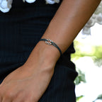 Pulsera Punta - Azul Marino Brillante