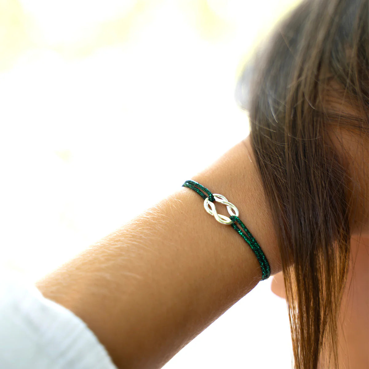 Pulsera Punta - Azul Marino Brillante
