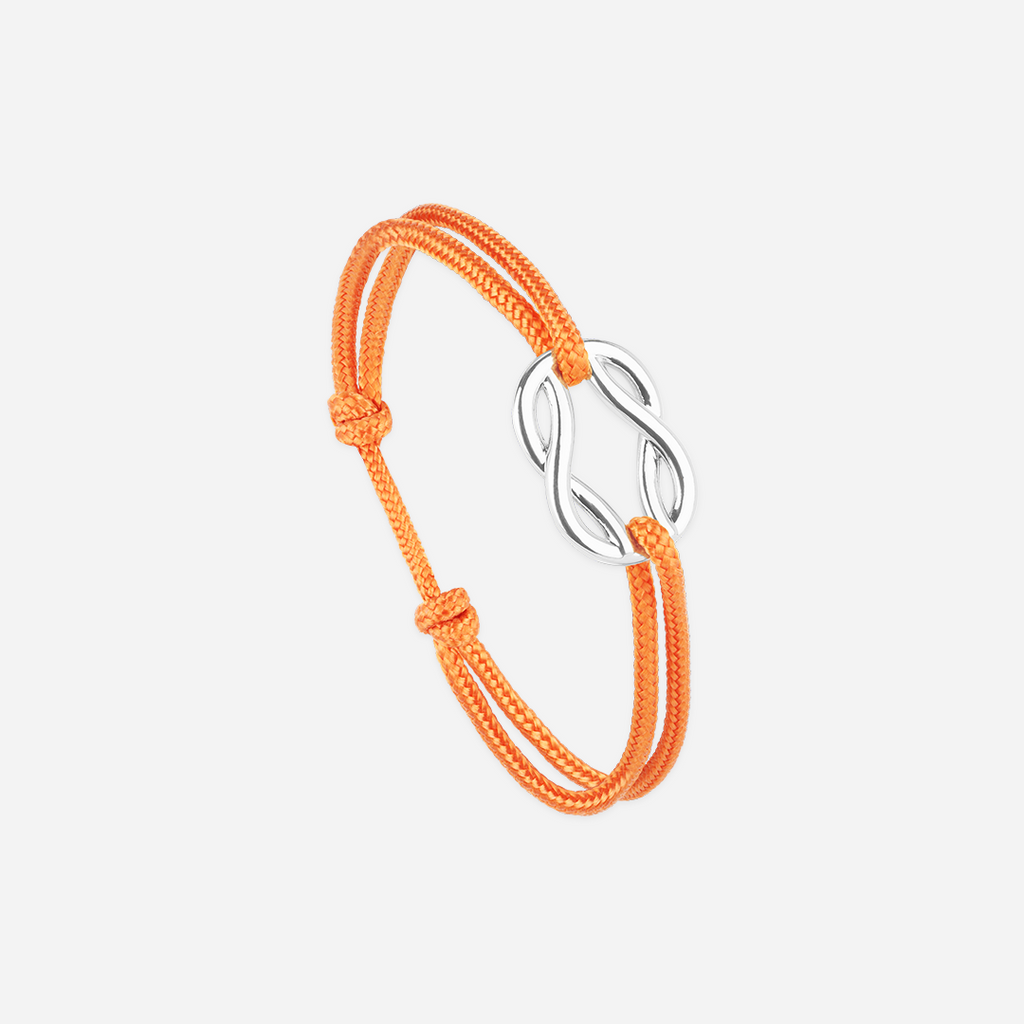 Pulsera Genois - Naranja Fluo