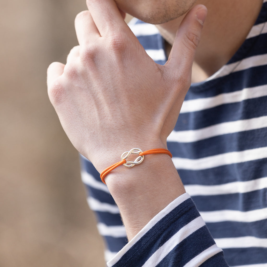 Pulsera Genois - Naranja Fluo