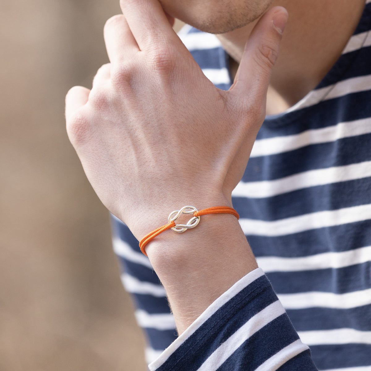 Pulsera Genois - Naranja Fluo