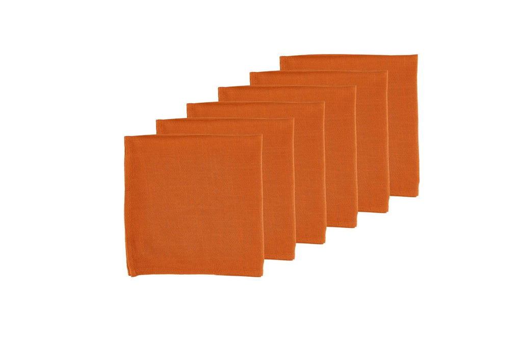 Nude - 6 Serviettes De Table - Colored