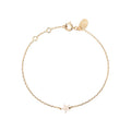 Bracciale Dorato Nacre Madreperla Bianca