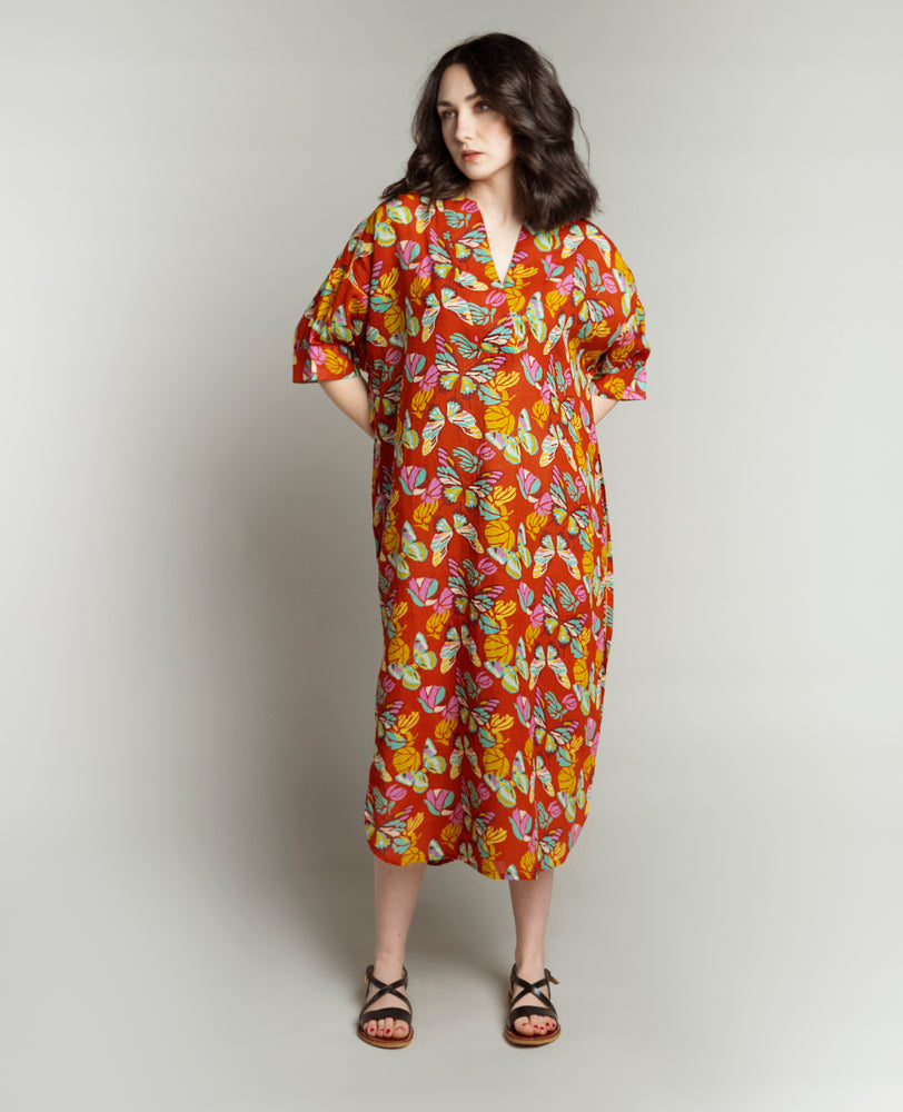 Vestido de playa - Holy Red Clay