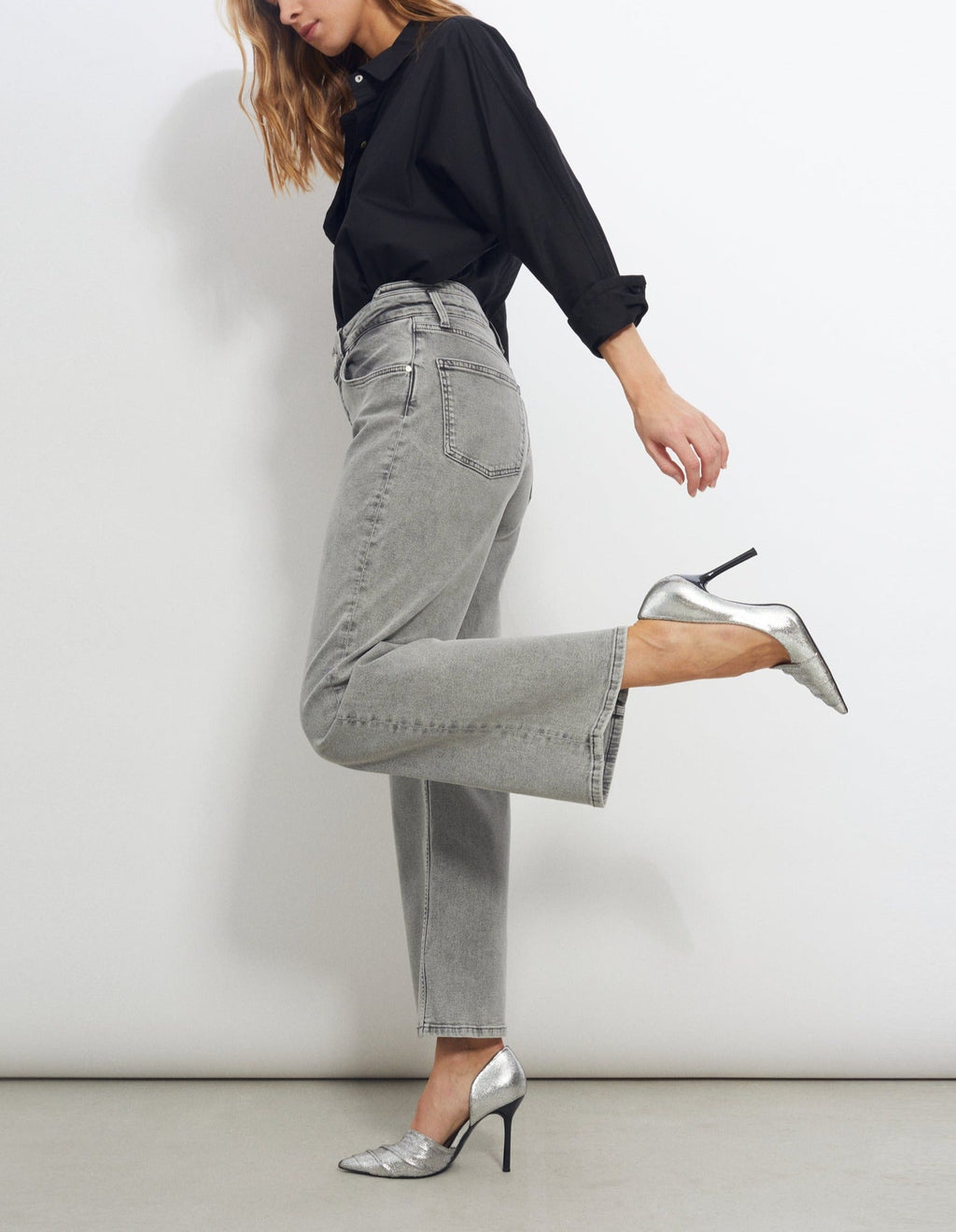 Reiko - Nady Wide Jeans - Denim G-640 - Women's