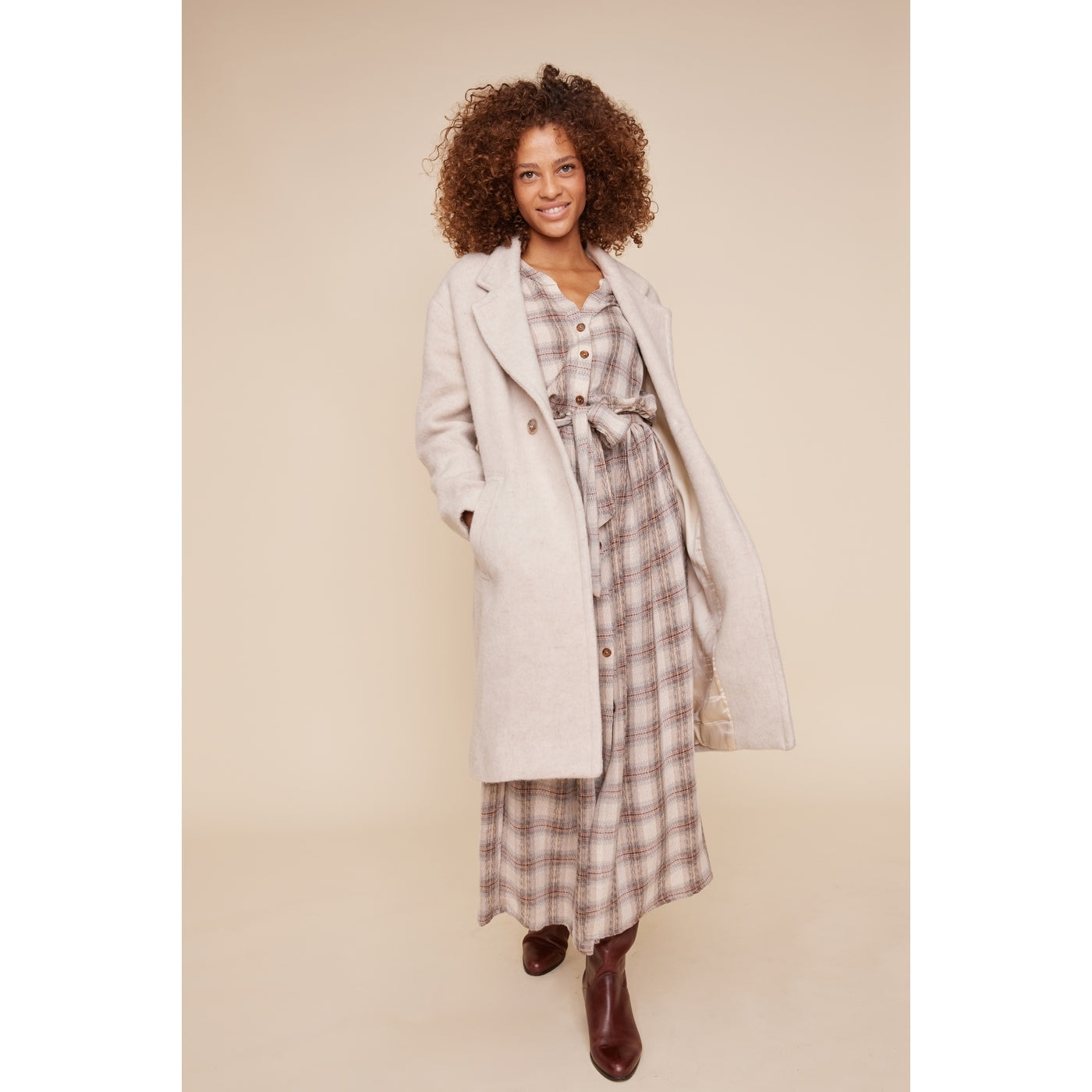 Manteau Naffi - Ecru
