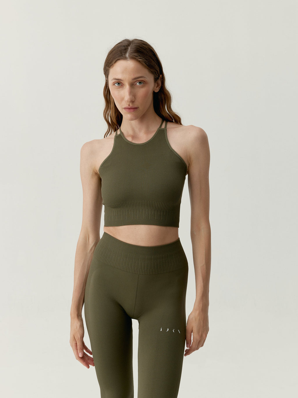 Top Naia - Feuille Kaki - Femme