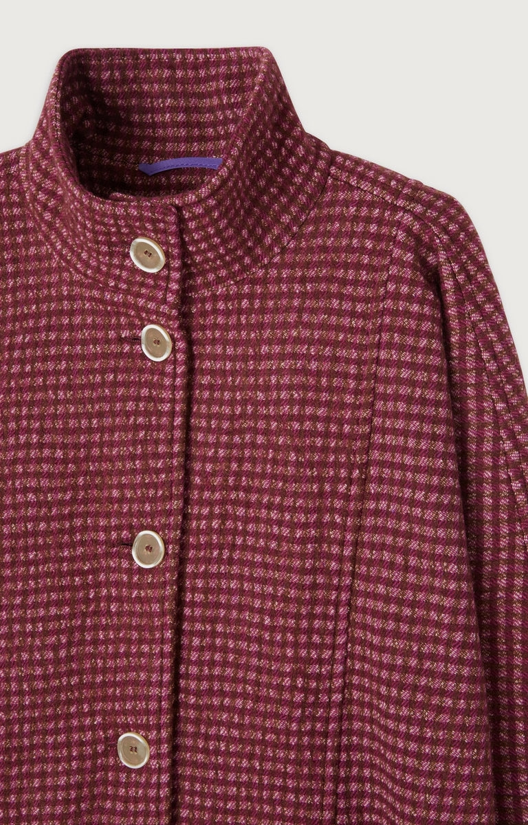 American Vintage - Le Manteau Nanbay - Carreaux Tendresse - Femme